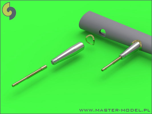 Hawker Typhoon Mk IB cannons with uncovered barrels