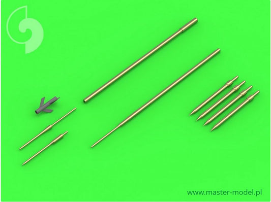 Su-9 / Su-11 (Fishpot / Fishpot C) - Pitot Tubes and missile rails heads
