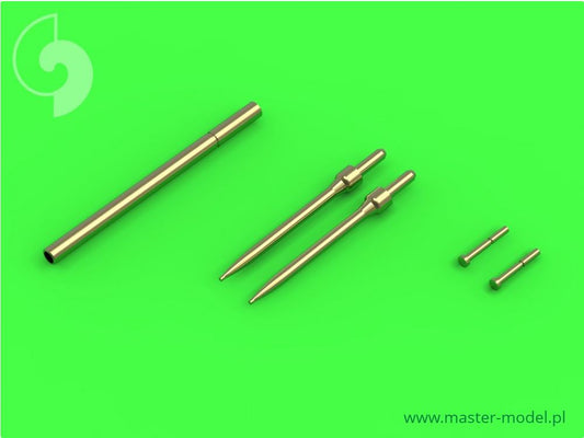 TS-11 Iskra - Pitot Tubes and 23mm gun barrel