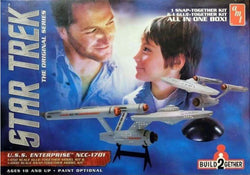 Star Trek USS Enterprise Build 2gether (2 μοντέλα)