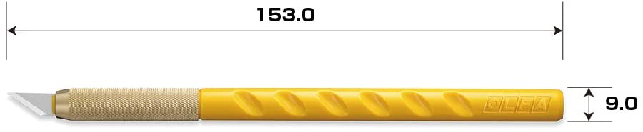 OLFA Art Knife (with 25 spare blades) - HOBBYColours