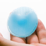 Silicone Mat for washing brushes (Blue)