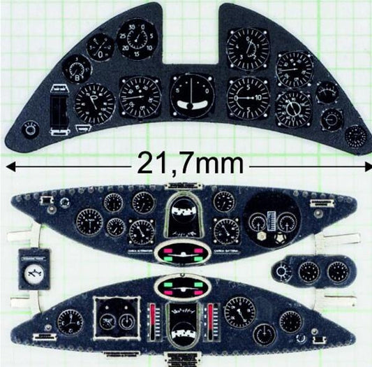 Fiat G.50 Instrument Panel