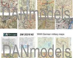 Topographic Maps of Germany and USSR in WWII