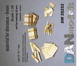 Ξύλινα κουτιά για Dioramas
