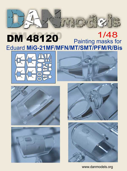 Μάσκες MiG-21 (για Eduard MiG-21MF/MFN/MT/SMT/PFM/R/Bis)