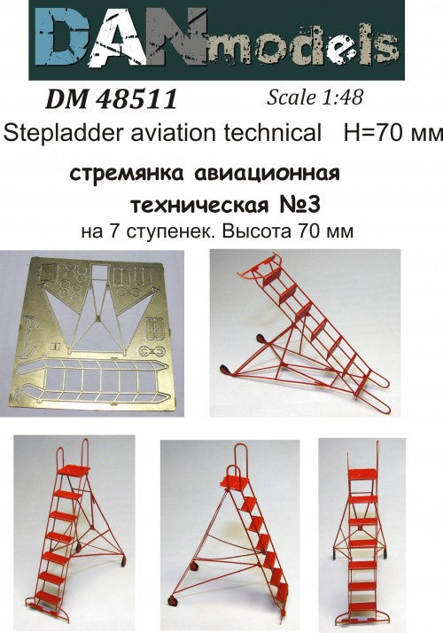 Technical Aviation Stepladder - Option 3