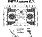 Grilles for Panther D/A in WWII