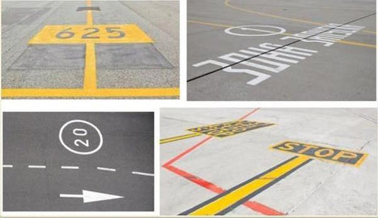 Painting Masks for Markings of airport fields