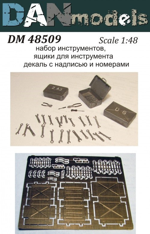 Set of Tools with Toolboxes