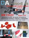 Su-27 Exhaust & Air Intake Covers with Decals