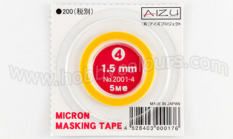 Aizu 2001-4 1.5mm Micron Masking Tape Review