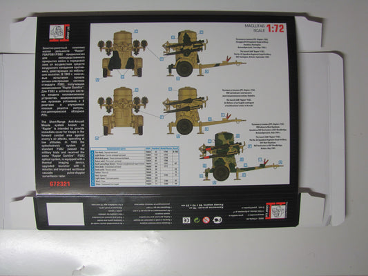 SAM "Rapier" FSA2 "Rapier Darkfire" Air defense system