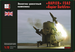 SAM "Rapier" FSA2 "Rapier Darkfire" Air defense system