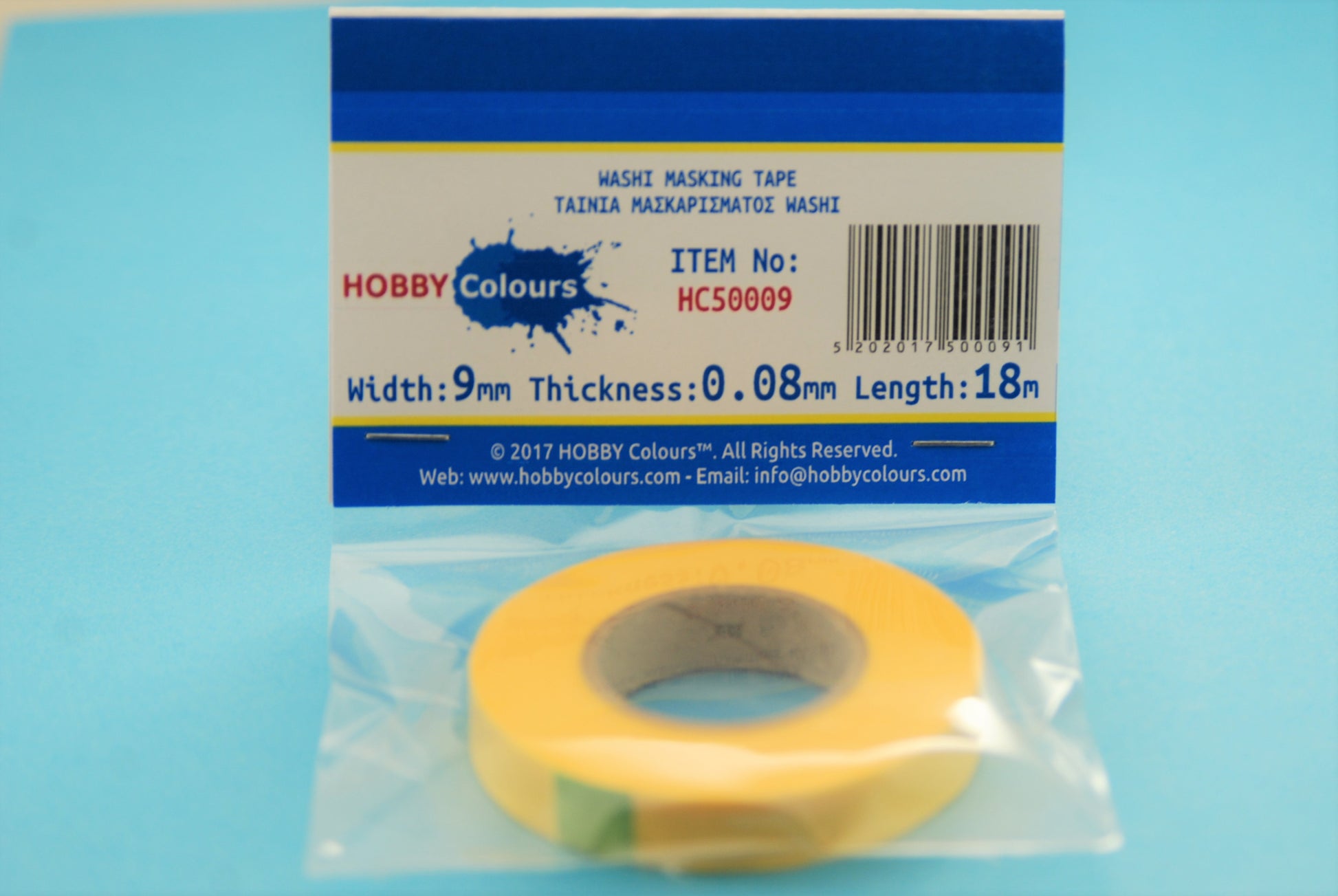 Masking Tape 9mm x 18m