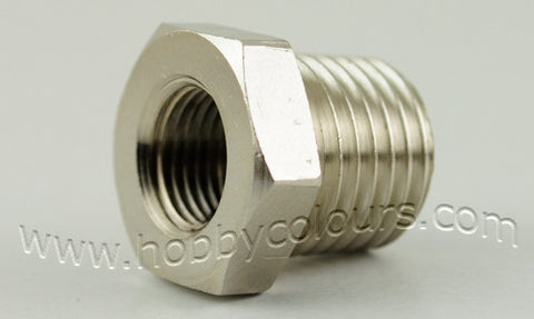 Air Coupling Adapter 1/4 (M) to 1/8 (F)