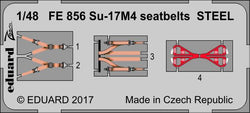Su-17M4 seatbelts STEEL 1/48 (Hobby Boss)