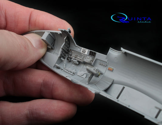 Pe-2 - 3D-Printed & coloured Interior (for Zvezda kits)