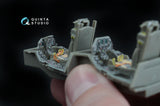 F-16D (block 30/40/50) - 3D-Printed & coloured Interior extended el-ts (for Kinetic kit)