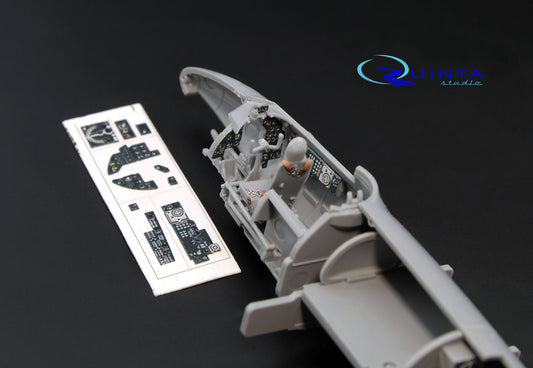 Pe-2 - 3D-Printed & coloured interior (for 7283 Zvezda kit)