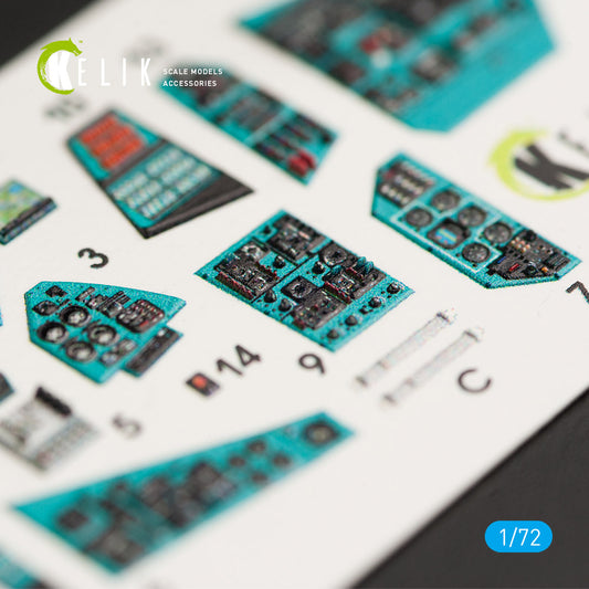 MI-24P interior 3D decals for Zvezda kit (1/72)