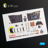 BF109-10G interior 3D decals for Fine Molds kit (1/72)