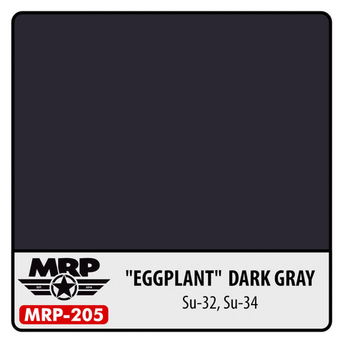 Eggplant Dark Grey - Blue SU-34 30ml