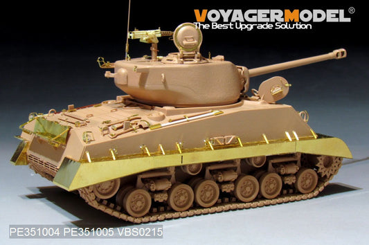 WWII US M4A3E8 HVSS Fenders/Track Cover（For RFM 5028）