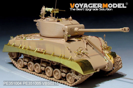 WWII US M4A3E8 HVSS Fenders/Track Cover（For RFM 5028）