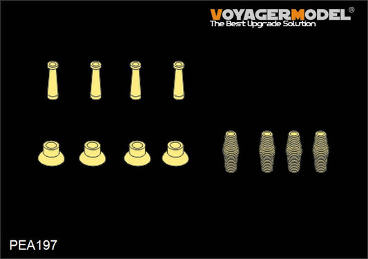 Modern US AFV Atenna Base Set1 (Quad set)
