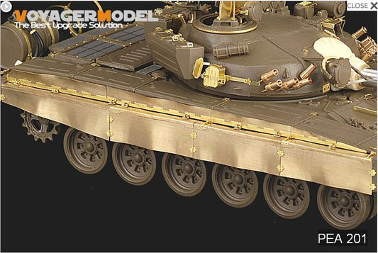 Modern Russian T-72M1 MBT Side Skit