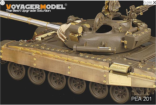 Modern Russian T-72M1 MBT Side Skit