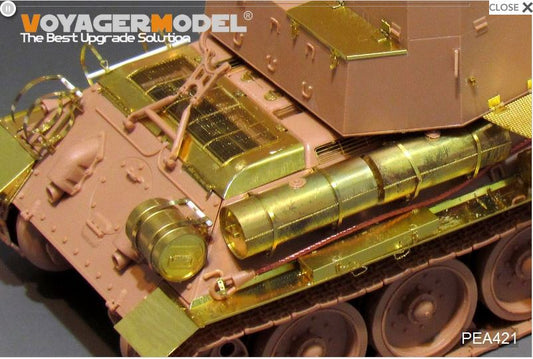 WWII  Soviet tank exterior tanks and smoke gernerators 2.0