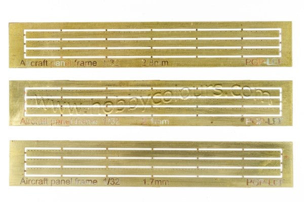 Aircraft Open Panel Strips Set 1/32
