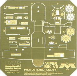Viper Mk 7 Photoetched Cockpit (κλίμακα 1/32)