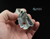 F-16C 3D-εκτυπωμένο &amp; έγχρωμο εσωτερικό σε χαρτί χαλκομανίας (για κιτ Tamiya)