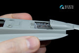 F/A-18C (πρώιμη) 3D-εκτύπωση &amp; έγχρωμο εσωτερικό σε χαρτί χαλκομανίας (για Kinetic)