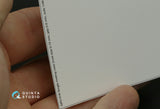 Μονές σειρές (μέγεθος πριτσινιών 0,15 mm, διάκενο 0,6 mm, ταιριάζει κλίμακα 1/48), λευκό χρώμα, συνολικό μήκος 6,2 m/20 ft