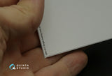 Μονές σειρές (μέγεθος πριτσινιών 0,20 mm, διάκενο 0,8 mm, ταιριάζει κλίμακα 1/32), λευκό χρώμα, συνολικό μήκος 5,8 m/19 πόδια