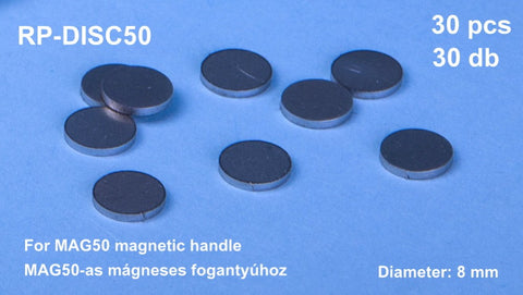 Ατσάλινοι δίσκοι 8 mm 30 τεμ