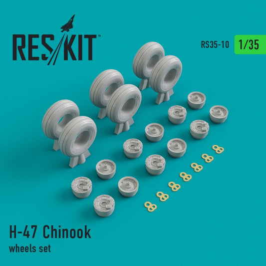 H-47 Chinook wheels set