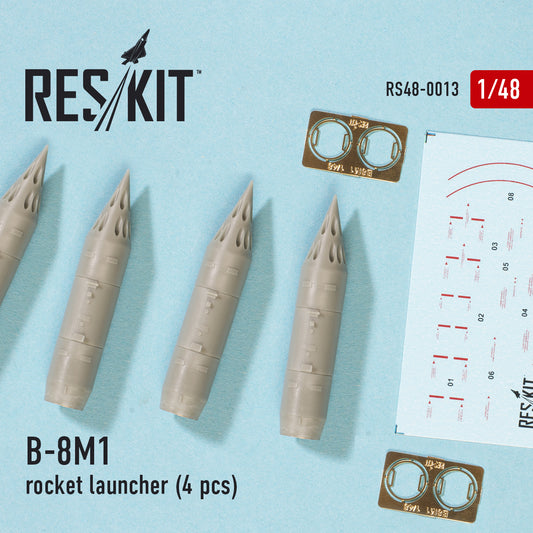 B-8M1 rocket launcher (4 pcs) (MiG-23/27/29, Su-17/20/22/24/25/27/33, Jak-38)