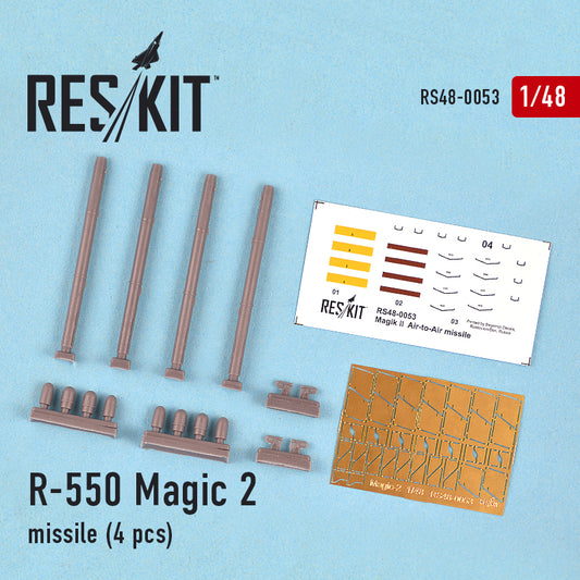 R-550 Magic-2 missile (4 pcs) (Mirage f.1, Mirage 2000, Mirage III, Rafale, Super Etendard)