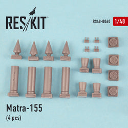 Matra-155 (4 pcs) (Hunter, Canberra, Harrier, Phantom, Jaguar, Hawk, Strikemaster,)