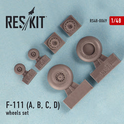 General Dynamics F-111 (A, B, C, D) Wheels Set
