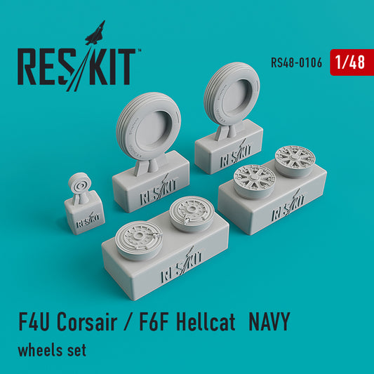 Σετ τροχών F4U Corsair/F6F Hellcat NAVY