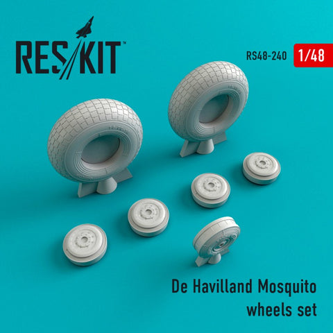 De Havilland Mosquito wheels set