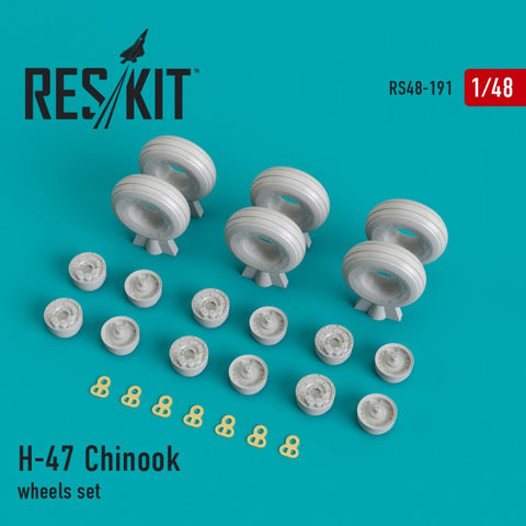 H-47 Chinook wheels set