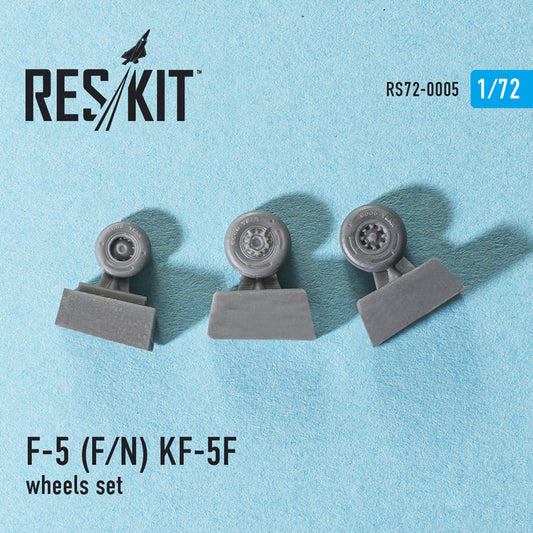 Northrop F-5 F/N "Tiger II",  KF-5F Wheels Set