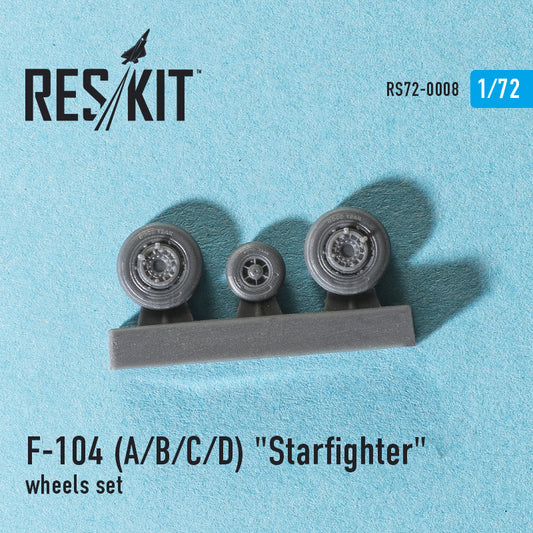 Lockheed  F-104 (A/B/C/D) "Starfighter" Wheels Set